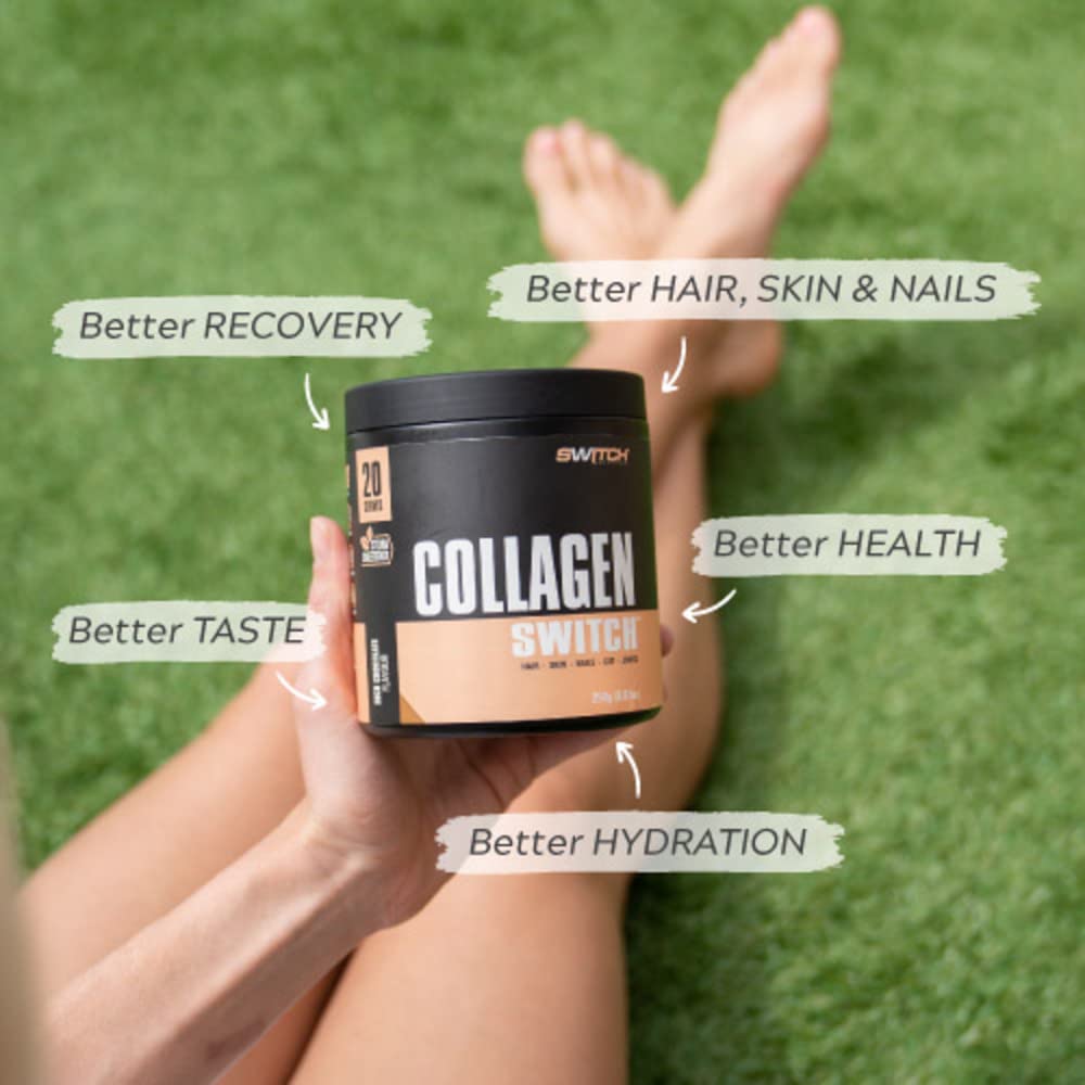 Switch Nutrition Collagen Switch Rich Chocolate Hair Skin Nails Gut Recovery Powder 938 g