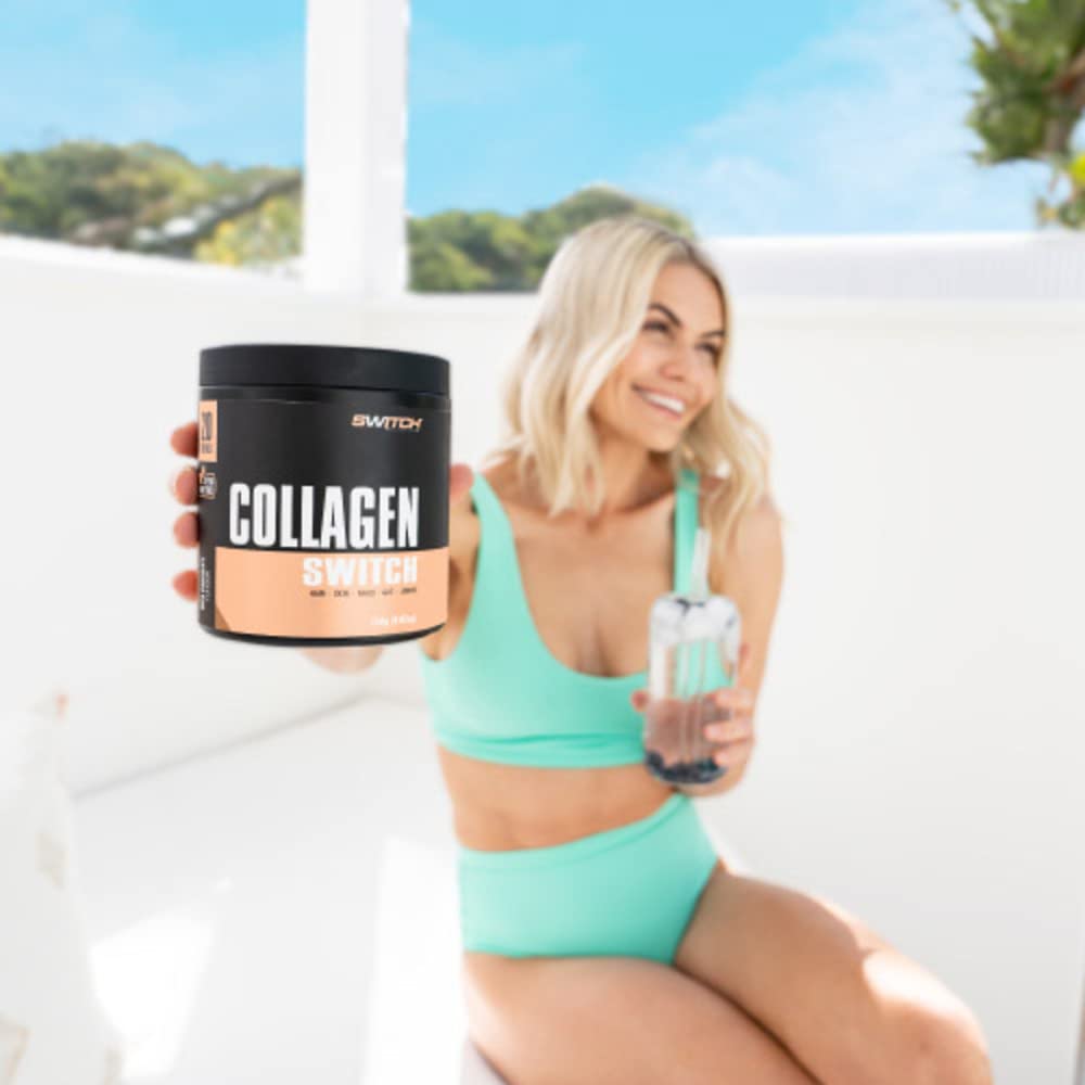 Switch Nutrition Collagen Switch Rich Chocolate Hair Skin Nails Gut Recovery Powder 938 g