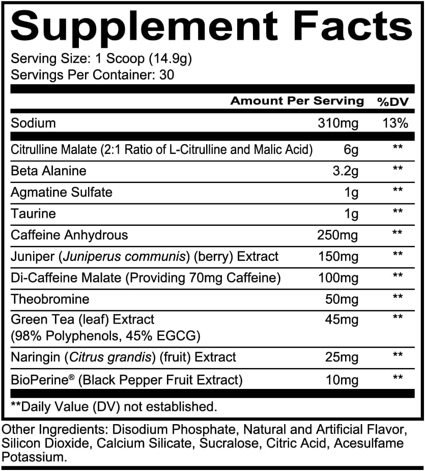 Redcon1 Total War Pre-Workout Powder - Rainbow Candy, Rainbow Candy 441 grams (Pack of 1)