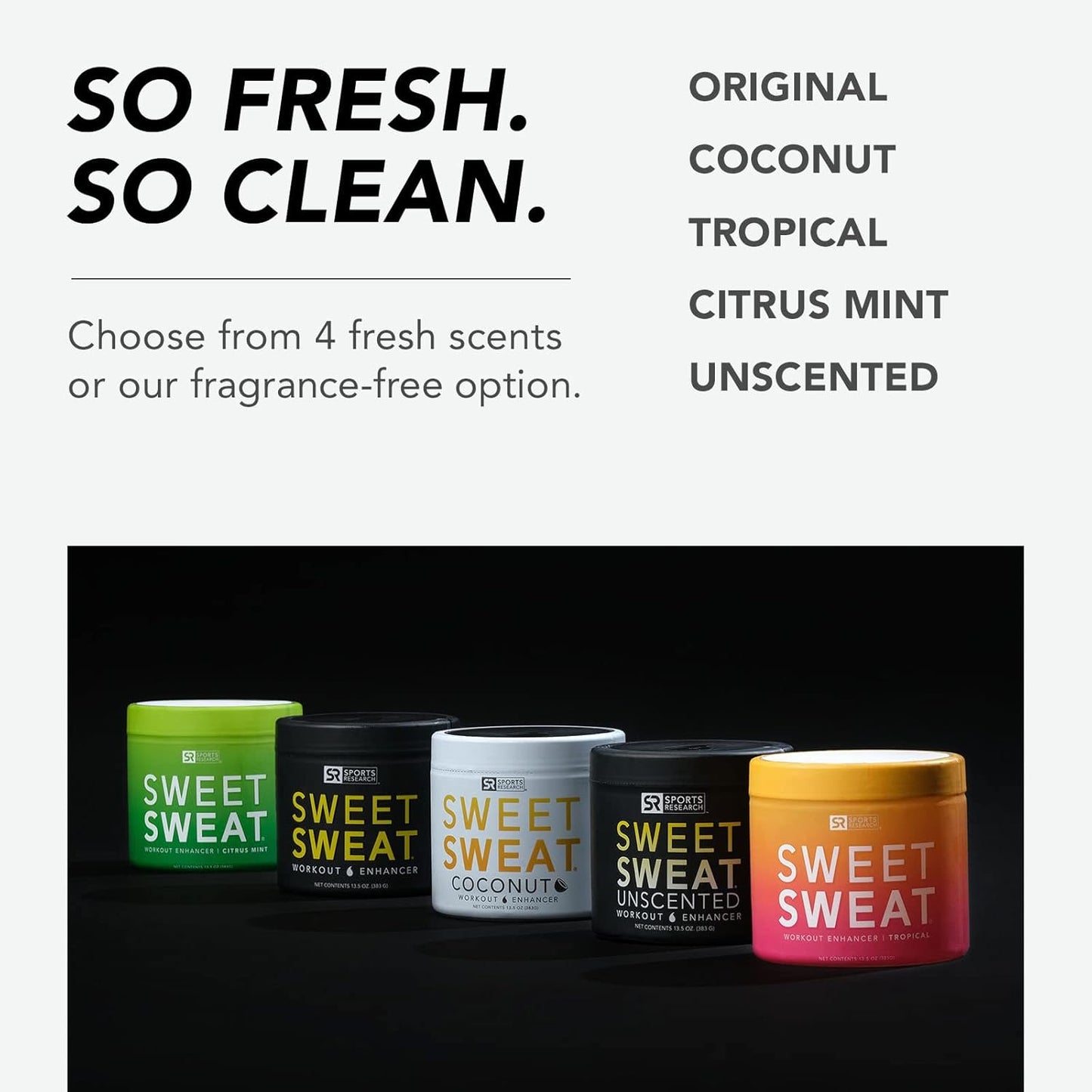 Sweet Sweat Workout Enhancer cream- 13.5 oz Jar