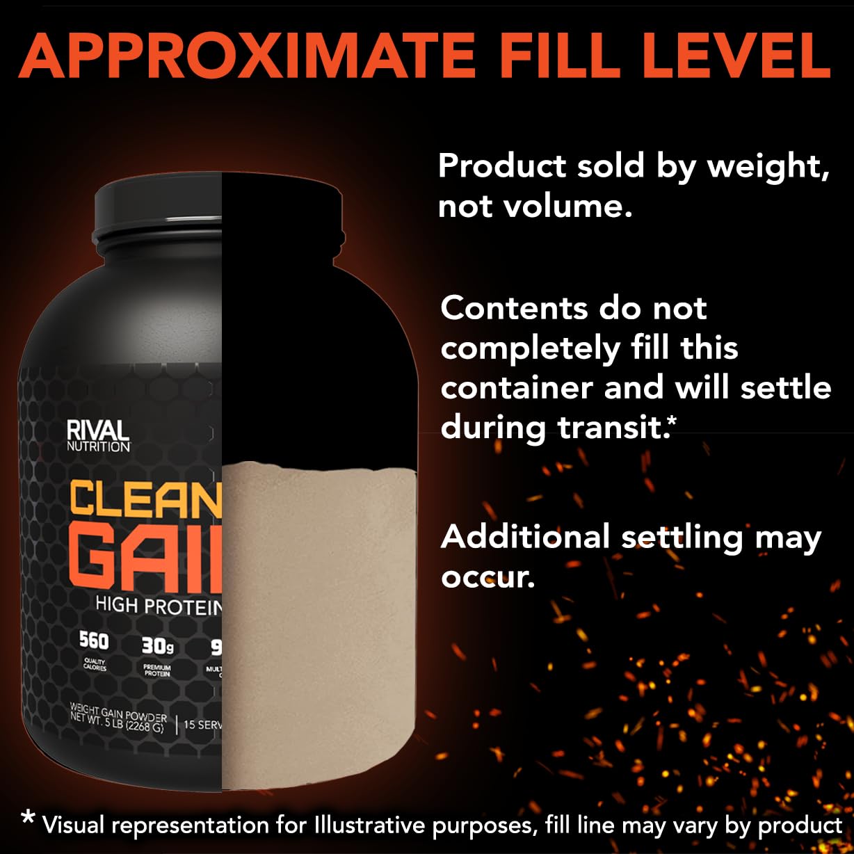 Rivalus Clean Gainer – Chocolate Fudge 10lb - Delicious Lean Mass Gainer with Premium Dairy Proteins, Complex Carbohydrates, and Quality Lipids, No Banned Substances, Made in USA