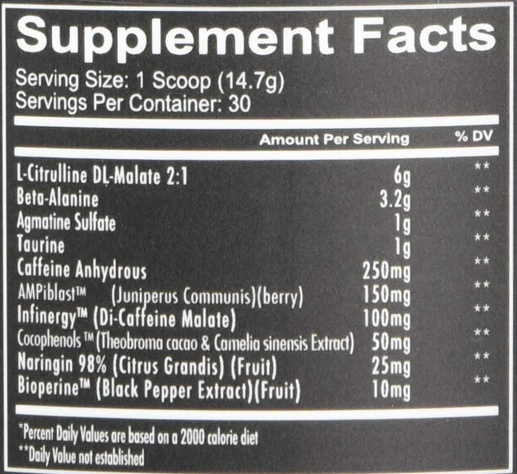Redcon1 Total War Pre-Workout Powder - Rainbow Candy, Rainbow Candy 441 grams (Pack of 1)