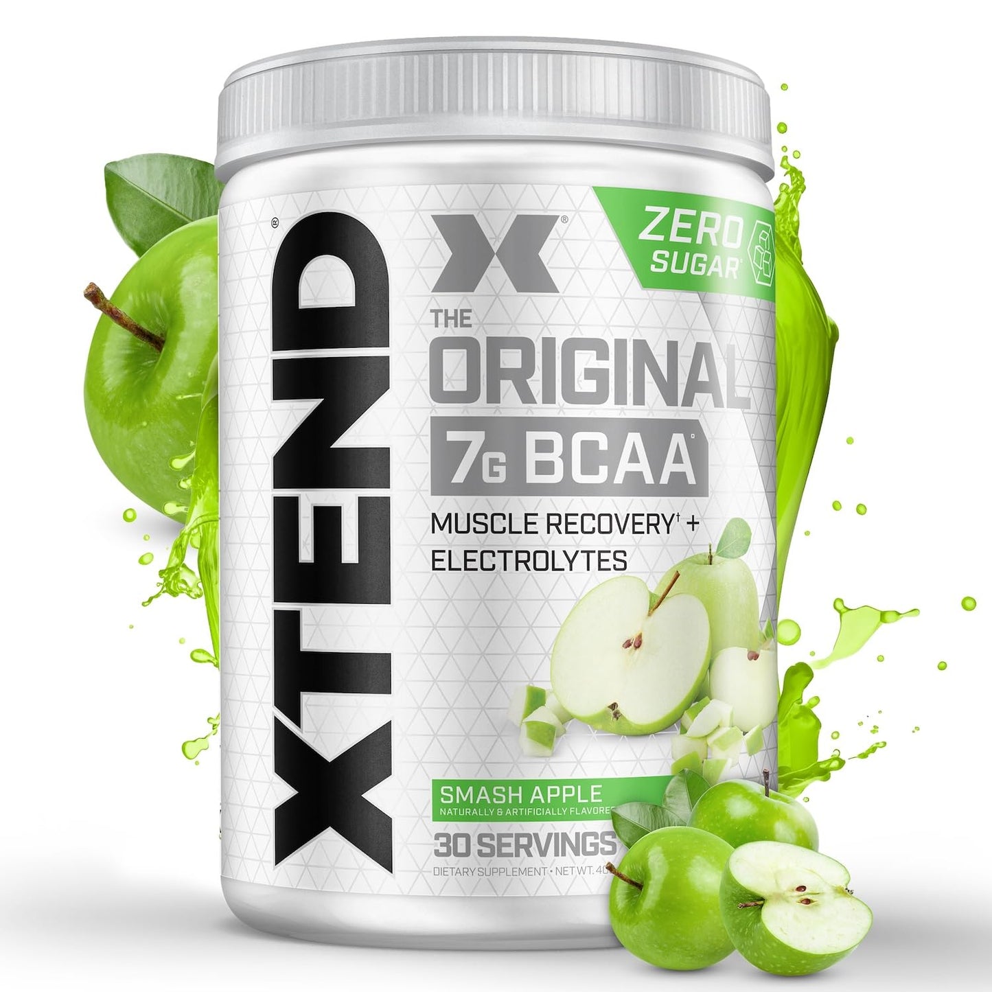 Scivation Xtend BCAA Powder, Strawberry Kiwi, 90 Servings