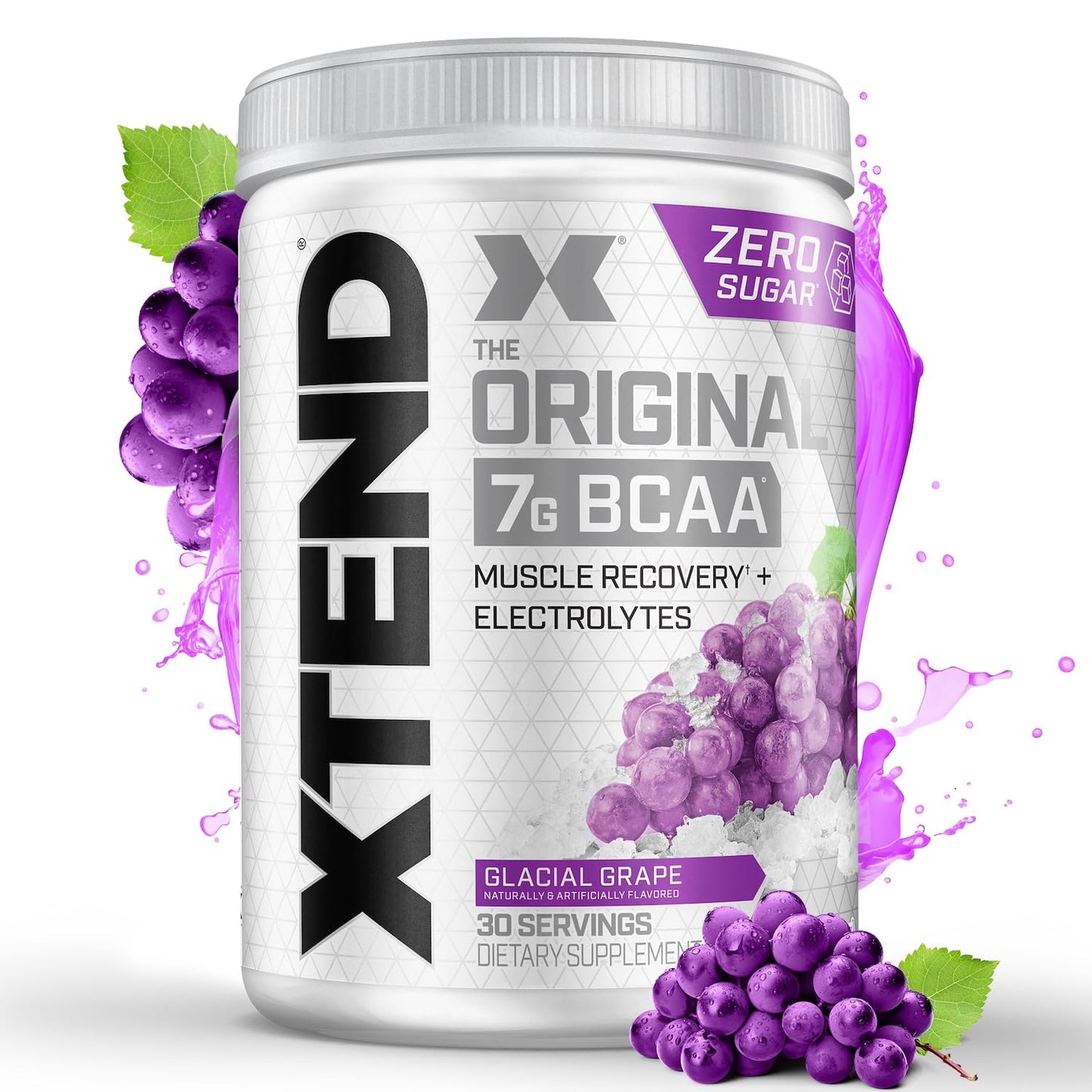 Scivation Xtend BCAA Powder, Strawberry Kiwi, 90 Servings