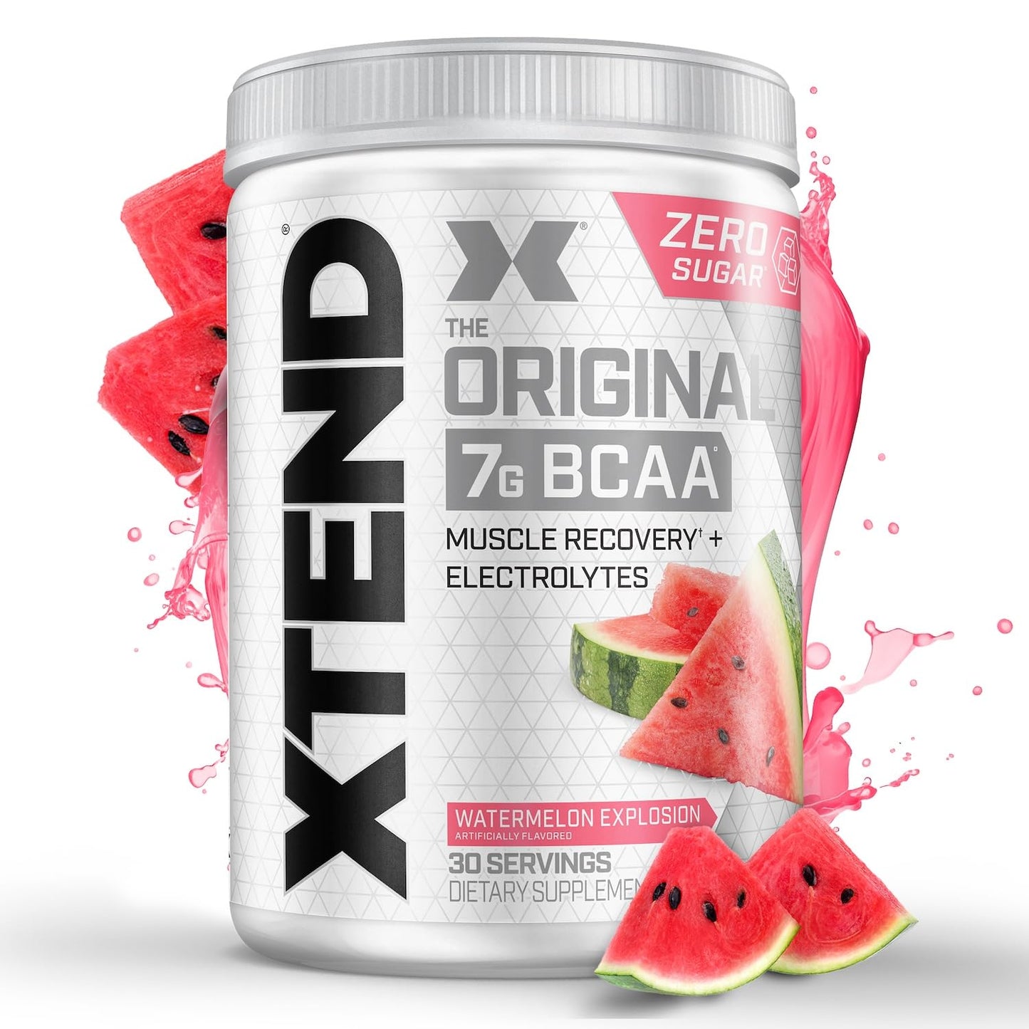 Scivation Xtend BCAA Powder, Strawberry Kiwi, 90 Servings
