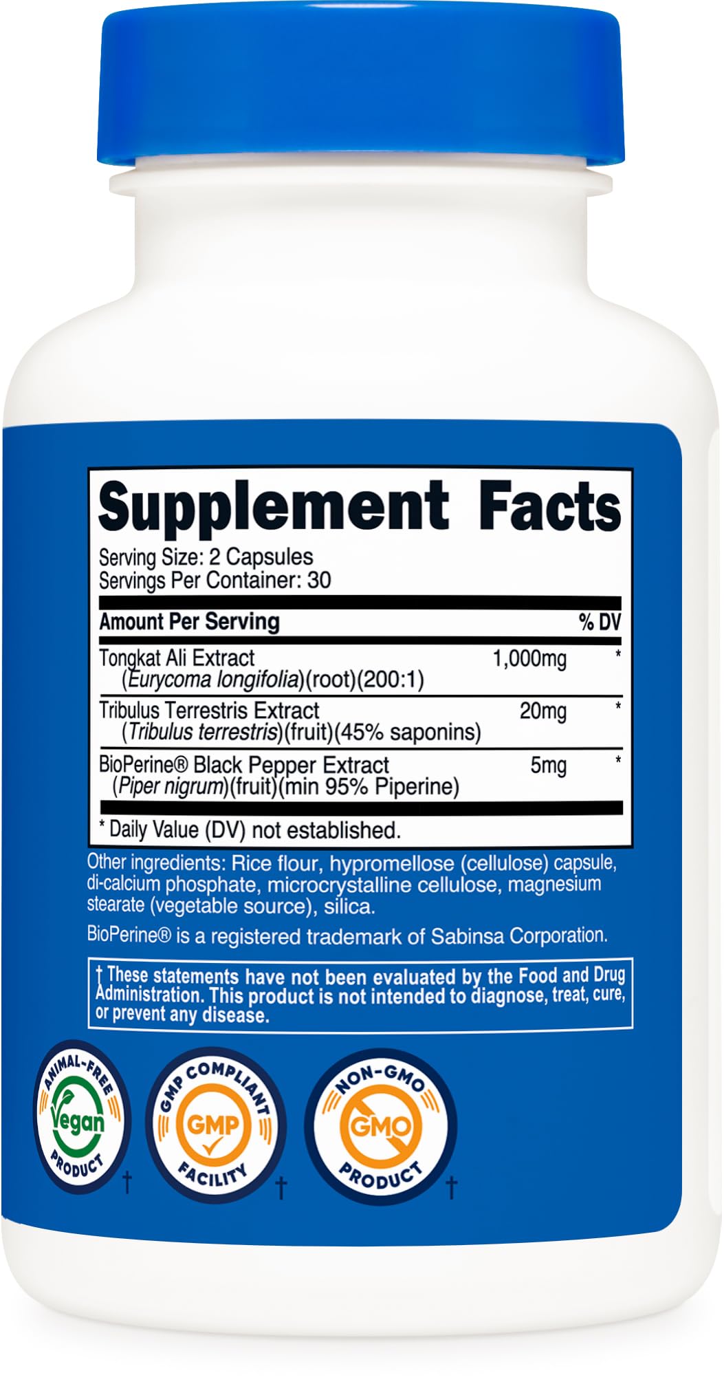 Nutricost Tongkat Ali 60 Caps