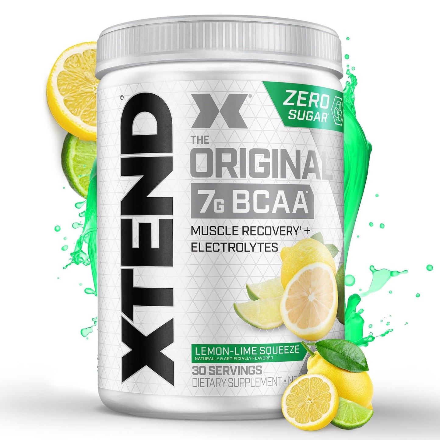 Scivation Xtend BCAA Powder, Strawberry Kiwi, 90 Servings