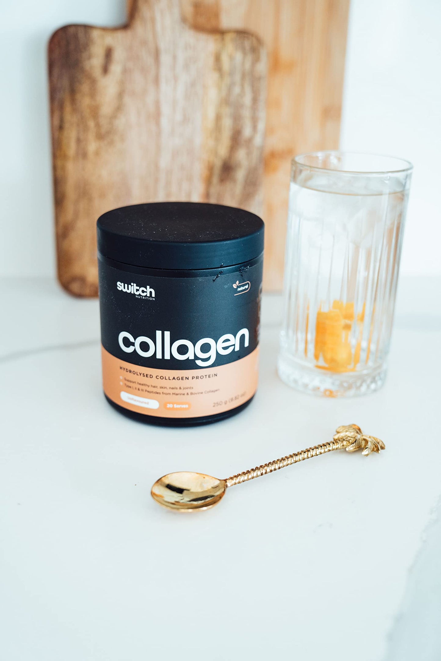Switch Nutrition Collagen Switch Rich Chocolate Hair Skin Nails Gut Recovery Powder 938 g