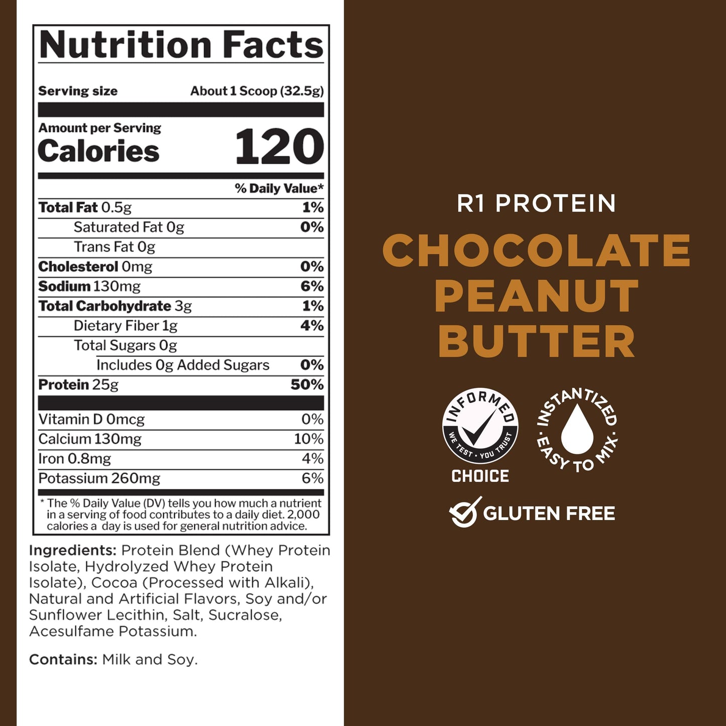 Rule1 R1 100% Whey Protein Isolate and Hydrolysate Protein Powder 1.98 lb, Vanilla Butter Cake (30 Servings)