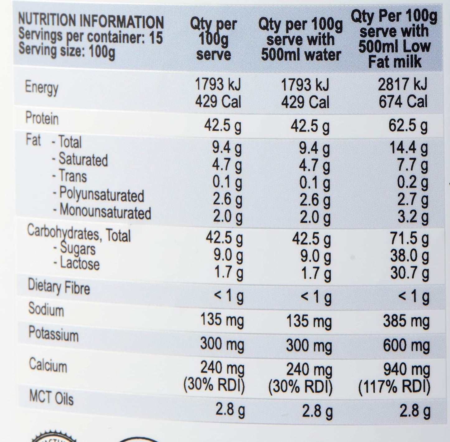 International Protein Extreme Mass Choc Banana Flavour Weight Gainer Protein Powder 4 kg