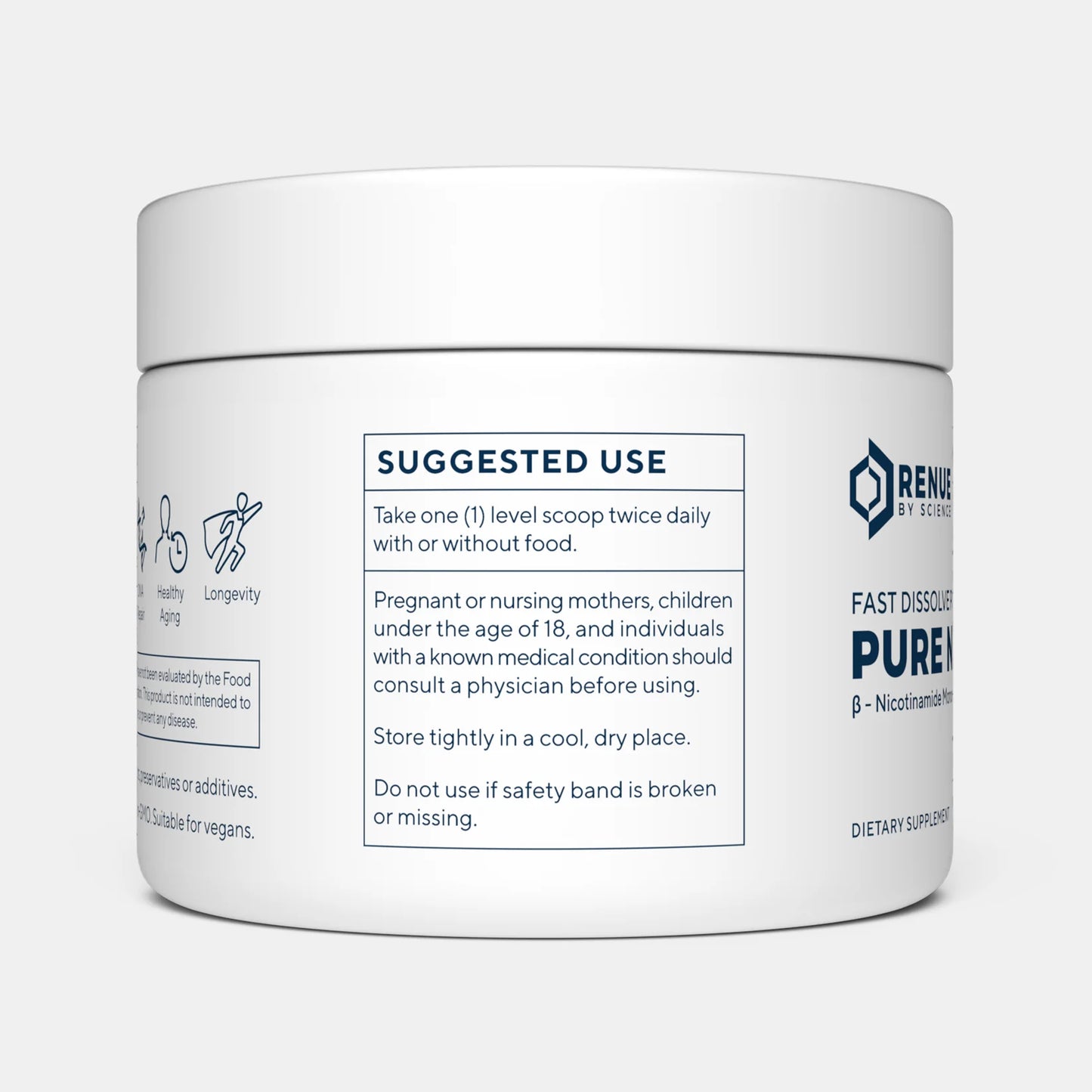 NMN (Nicotinamide Mononucleotide) Pure Powder By Renue By Science