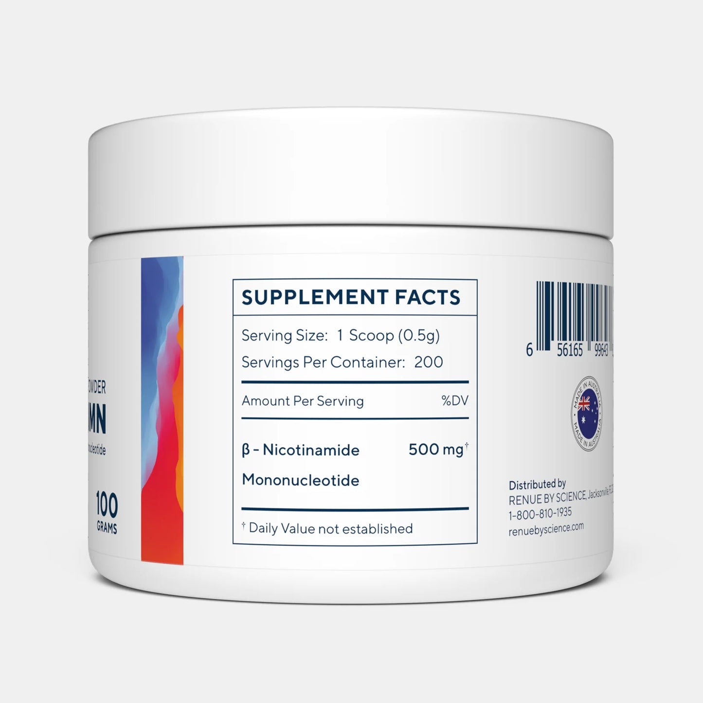 NMN (Nicotinamide Mononucleotide) Pure Powder By Renue By Science