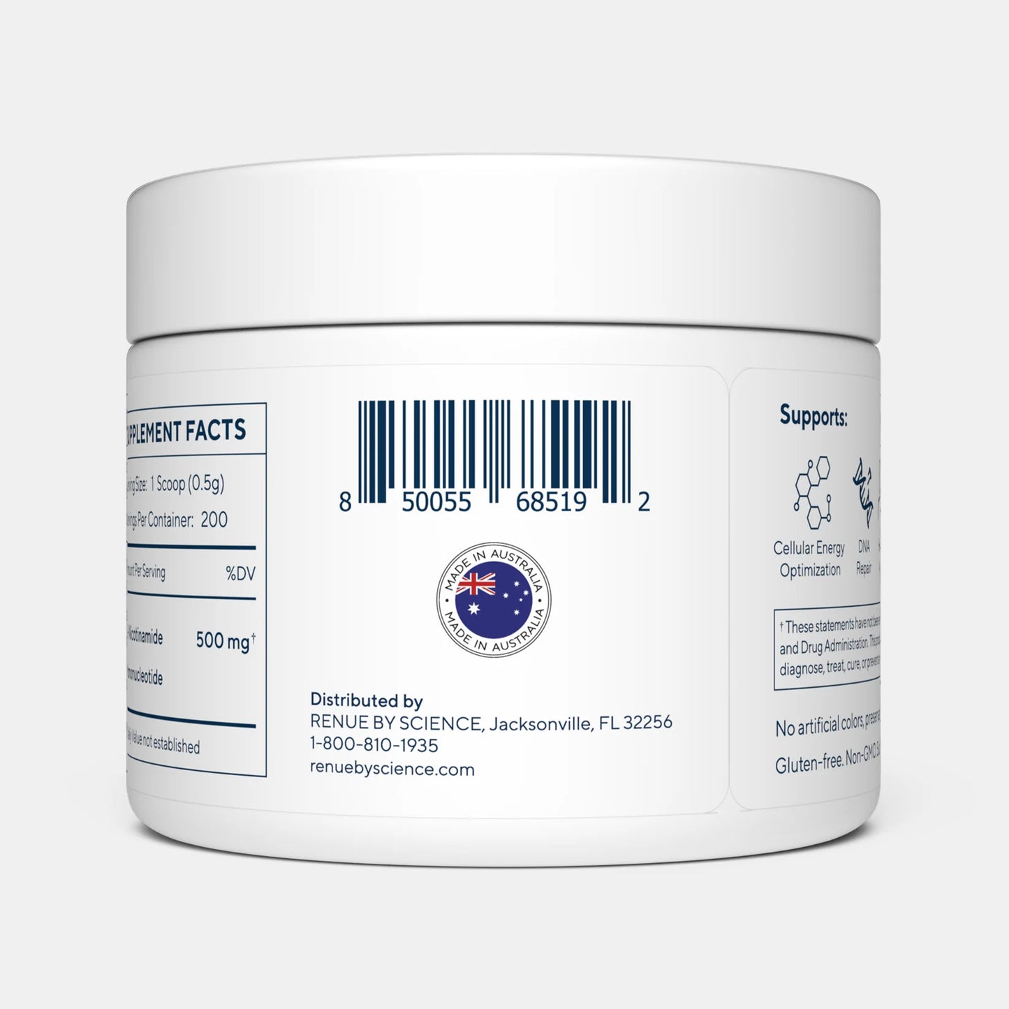 NMN (Nicotinamide Mononucleotide) Pure Powder By Renue By Science