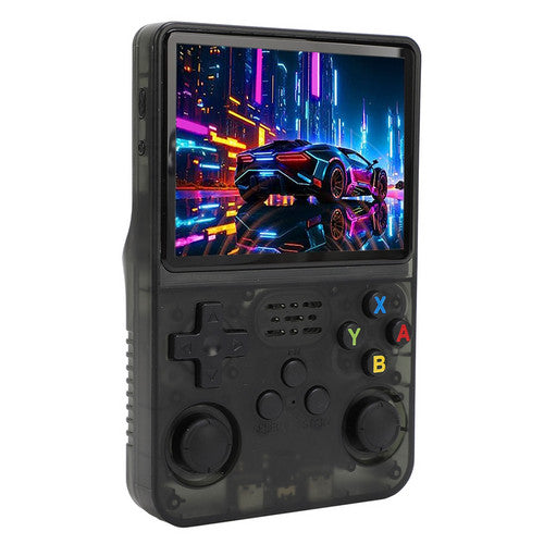 Gray Portable Retro Handheld Game Console 128GB 10000+ Games Retro Handheld Games
