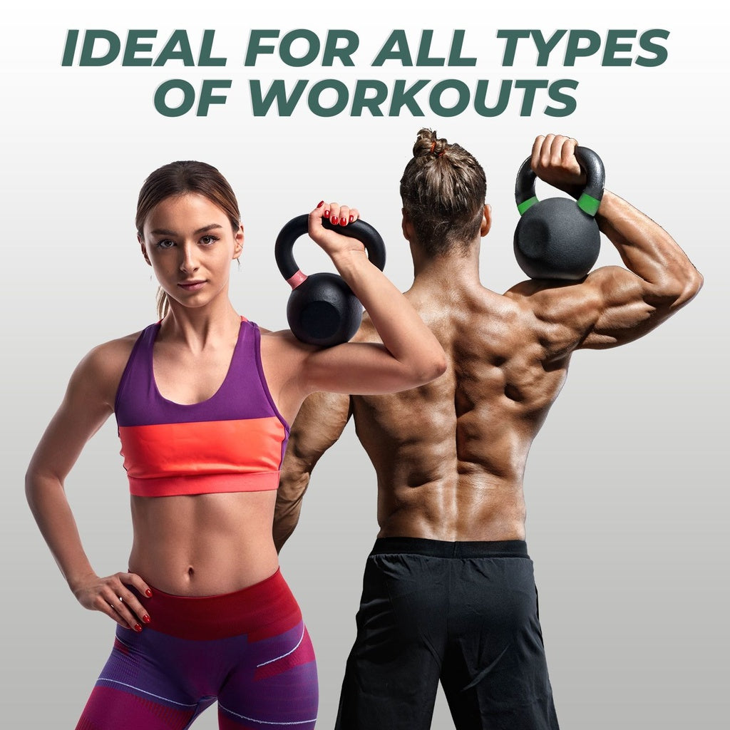 VERPEAK Cast Iron Kettlebell 4kg