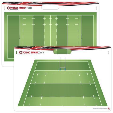 Fox 40 Smart Coach Pro Rigid Carry Rugby & League Board - With Marker & Carry Bag - alternate view