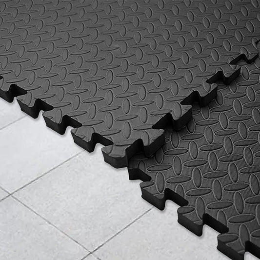 12 Tiles EVA Rubber Foam Gym Mat Flooring 60cm x 60cm 2.5cm