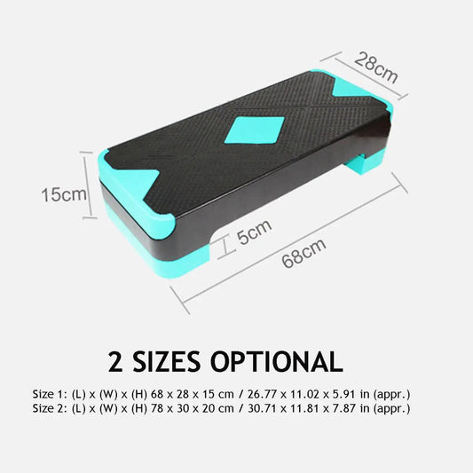 NNEOBA 150KG Fitness Aerobic Step Adjustable Non-slip Cardio - alternate view