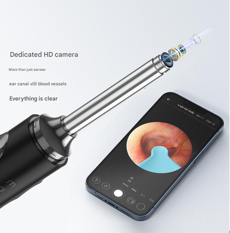 Smart Visual Ear Cleaner with HD WiFi Endoscope
