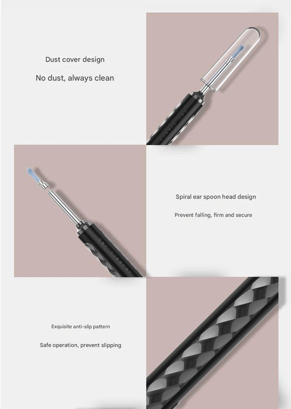 Smart Visual Ear Cleaner with HD WiFi Endoscope