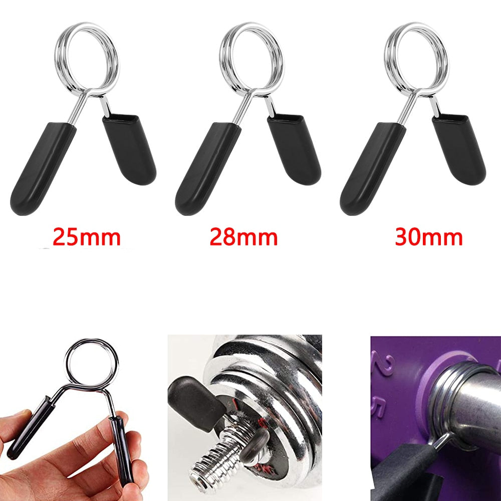 Dumbbell Spring Collar Clamps
