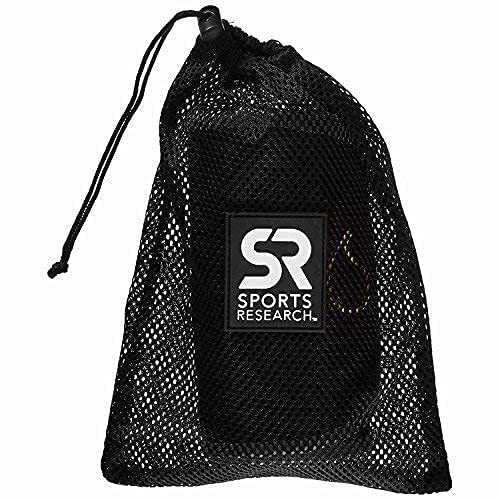Sports Research Sweet Sweat Thigh Trimmers for Men & Women Increases Sweat & Activity to The Thighs During Exercise, Medium - Pink