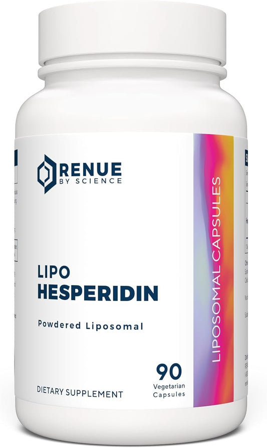 RENUE By Science Hesperidin (Liposomal) Supplement 300mg - Bioavailable Formula for Increased Absorption - 90 Capsules