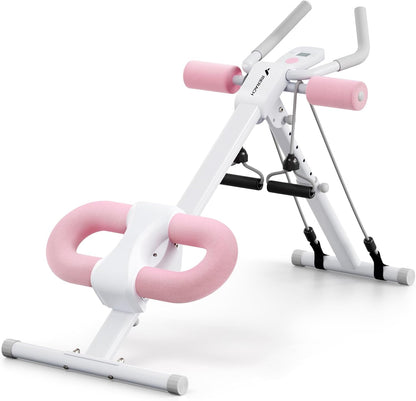 MERACH Pink Abdominal Trainer Adjustable & Foldable