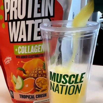 Muscle Nation Tropical Crush Protein Water 750g (25 Serves)