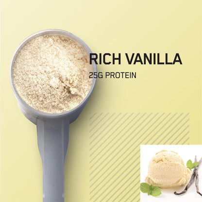 OPTIMUM NUTRITION Gold Standard 100% Isolate Protein Powder, Vanilla Flavour, 2.28kg