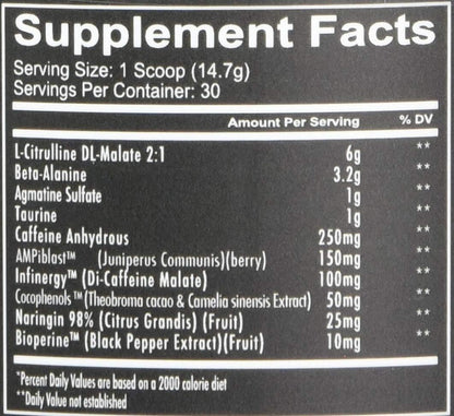 Redcon1 Total War Pre-Workout Powder - Rainbow Candy, Rainbow Candy 441 grams (Pack of 1)