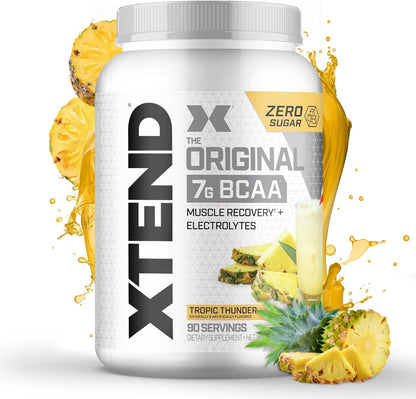 Scivation Xtend BCAA Powder, Strawberry Kiwi, 90 Servings