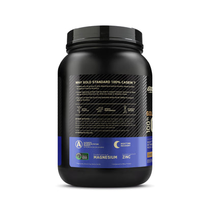 OPTIMUM NUTRITION Gold Standard 100% Casein Protein Powder, Chocolate Supreme Flavour, 1.82kg