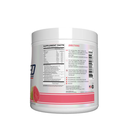 EHPlabs OxyShred Ultra Concentration Shredding Supplement - Clinically Proven, Pre Workout, Promotes Shredding, Natural Energy Boost - Peach Candy Rings, 60 Servings