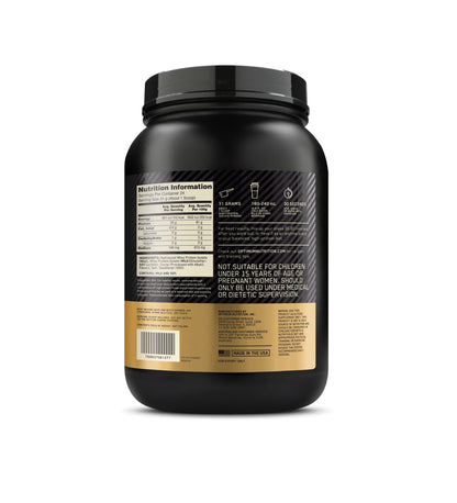 OPTIMUM NUTRITION Gold Standard 100% Isolate Protein Powder, Vanilla Flavour, 2.28kg