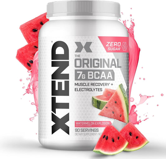 Scivation Xtend BCAA Powder, Strawberry Kiwi, 90 Servings