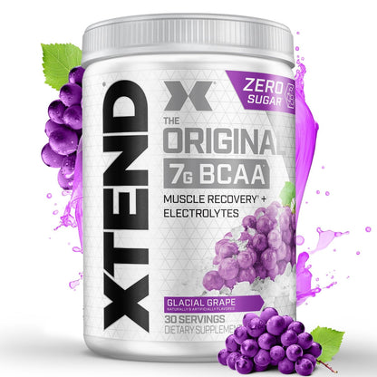 Scivation Xtend BCAA Powder, Strawberry Kiwi, 90 Servings