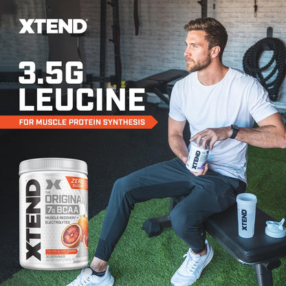 Scivation Xtend BCAA Powder, Strawberry Kiwi, 90 Servings