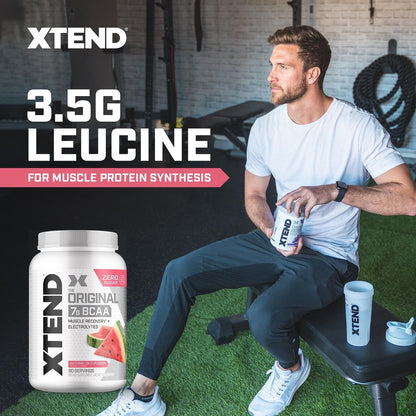 Scivation Xtend BCAA Powder, Strawberry Kiwi, 90 Servings