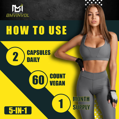 NMN Supplement 𝟖𝟗𝟓𝟎𝐦𝐠 - 𝟔𝟎 𝐂𝐚𝐩𝐬𝐮𝐥𝐞𝐬 with Coenzyme Q10, Rhodiola Rosea, Trans-Resveratrol, Black Pepper - Strong Formula for Immune System, Energy Production & Anti-Aging Support