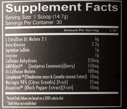 Redcon1 Total War Pre-Workout Powder - Rainbow Candy, Rainbow Candy 441 grams (Pack of 1)