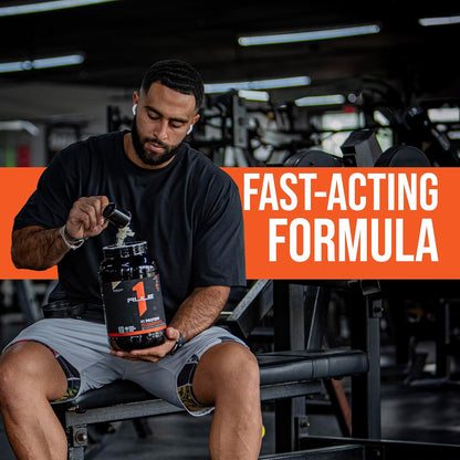 Rule1 R1 100% Whey Protein Isolate and Hydrolysate Protein Powder 1.98 lb, Vanilla Butter Cake (30 Servings)