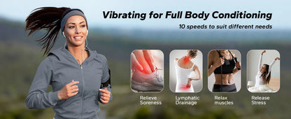 MERACH Vibration Plate Exercise Machine Whole Body Workout Power Vibrate Fitness Platform Vibration Plate Weight Loss & Shaping