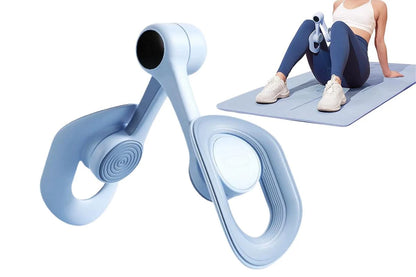 Blue Counting Adjustable Pelvic Floor Muscle Trainer with Smart Counter - Postpartum Recovery Tool
