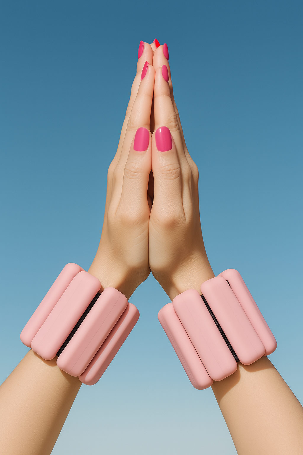 Pink Pilates Princess Wrist & Ankle Weights (1lb Each, 2lb Pair)