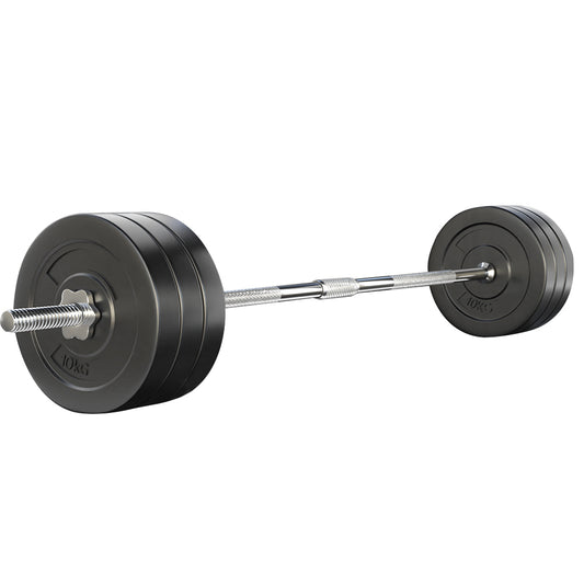 Everfit 68kg Barbell Weight Set Lifting 168cm