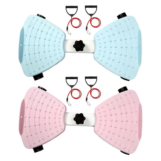 Exercise Twist Board Workout Waist Twisting Board With Bands
