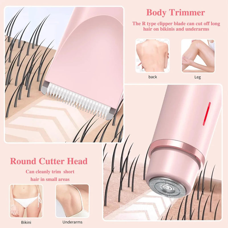 Dual Head Bikini Hair Trimmer For Women
