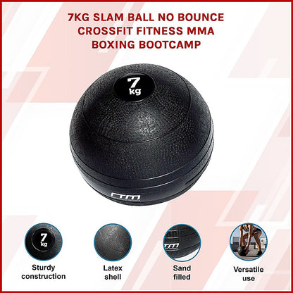 7kg Slam Ball No Bounce Crossfit Fitness MMA