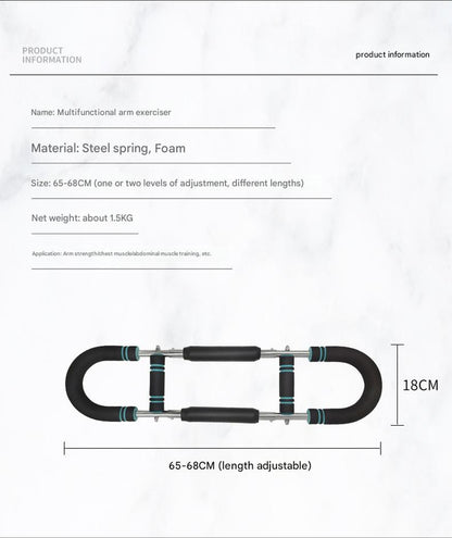 U-Shaped Arm Exerciser For Home Fitness Strength Training (40kg)